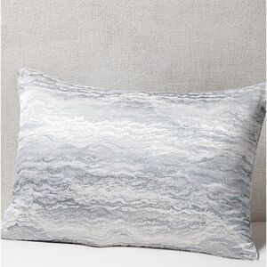 Hudson Park Collection Marble Wave king Pillow Sham